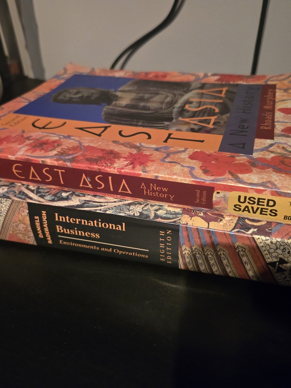 East Asia A New History Paperback & International BUSINESS Environments and Oper